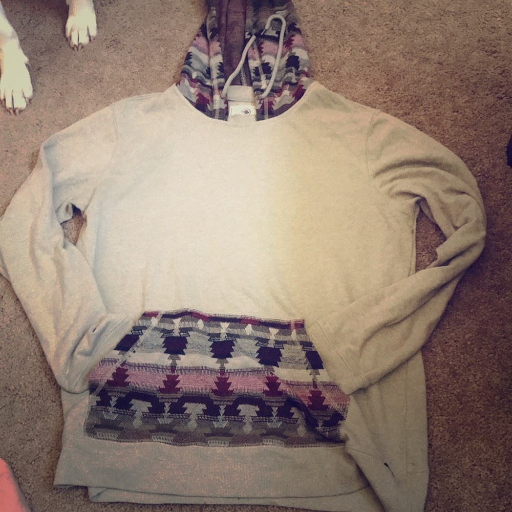 On the byas hoodie